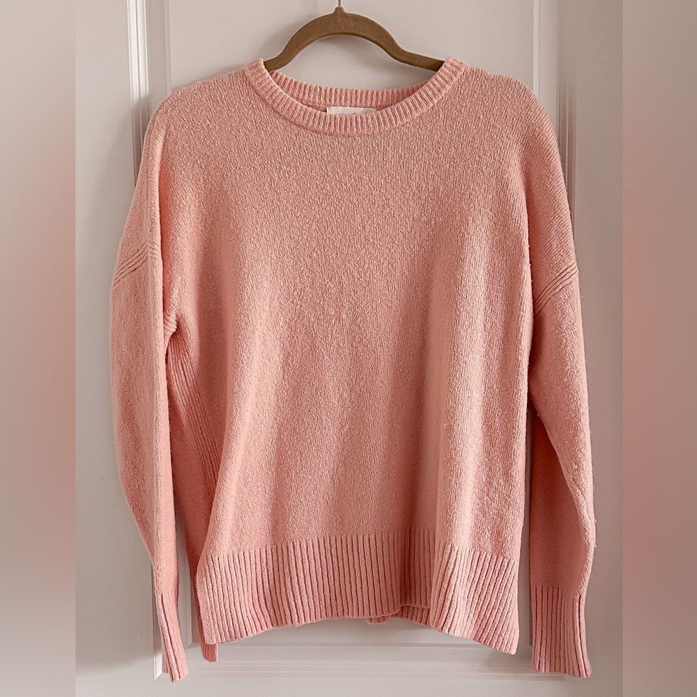 Treasure & Bond Soft Pink Crew Neck Sweater - Size XXS
